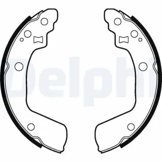 Колодки ручного (стоячого) гальма delphi LS2046 Сузуки Свифт