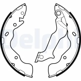 Колодки ручного (стоячого) тормоза delphi LS2059
