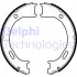 Колодки ручного (стоячого) тормоза delphi LS2076