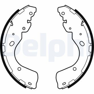 Колодки ручного (стоячого) гальма delphi LS2080