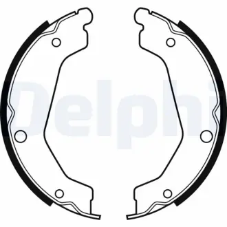 Колодки ручного (стоячого) тормоза delphi LS2085