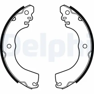 Колодки ручного (стоячого) тормоза delphi LS2104