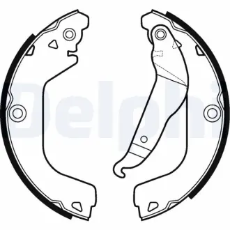 Колодки ручного (стоячого) тормоза delphi LS2123