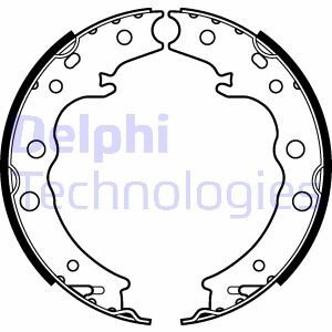 Колодки ручного (стоячого) гальма delphi LS2125