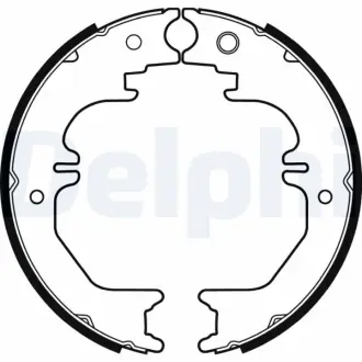 Колодки ручного (стоячого) гальма Delphi LS2132