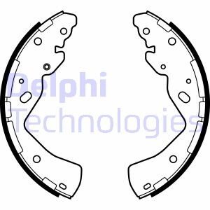 Колодки ручного (стоячого) гальма delphi LS2143 на Форд Рейнджер