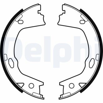 Колодки ручного (стоячого) тормоза delphi LS2153 на Тойота Ленд крузер 100