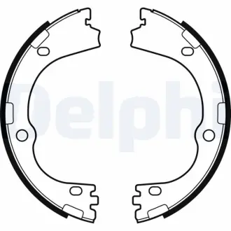 Колодки ручного (стоячого) гальма Delphi LS2166