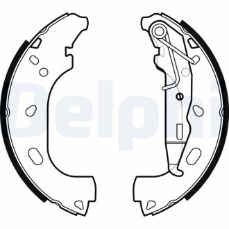 Колодки ручного (стоячого) тормоза delphi LS2167 на Опель Астра h