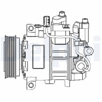 Комплект зчеплення в зборі delphi CS20474 на Ауди Q5