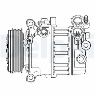 Комплект зчеплення в зборі Delphi CS20512