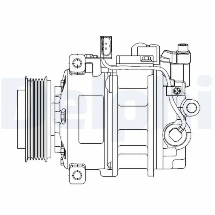 Комплект сцепления в сборе delphi CS20522