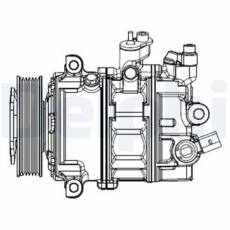 Комплект сцепления в сборе delphi CS20529