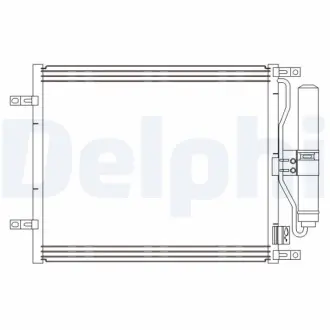 Конденсер кондиціонера delphi CF20245