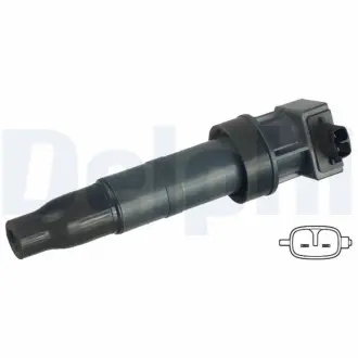 Котушка запалювання Hyundai Sonata/IX35/Santa FE 2.4-3.3 05-/Kia Sportage 2.0-2.4 CVVT 09- Delphi GN1056012B1