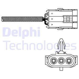 Лямбда-зонд delphi ES10970-12B1