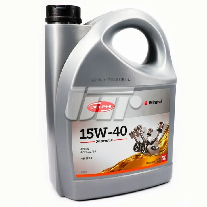 Масло моторное Supreme 15W-40 (5 л) delphi 2795879