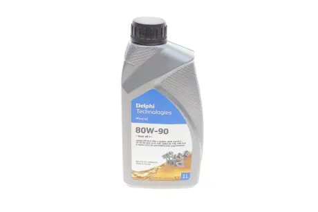 Масло трансмиссионное GL-5 80W90 1л delphi 93892551