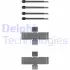 Монтажний компл.,гальм.колодки delphi LX0006