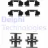 Монтажний компл.,гальм.колодки delphi LX0130