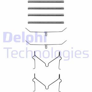 Монтажний компл.,гальм.колодки delphi LX0182