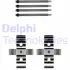 Монтажний компл.,гальм.колодки delphi LX0702