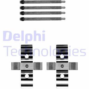 Монтажний компл.,гальм.колодки delphi LX0702