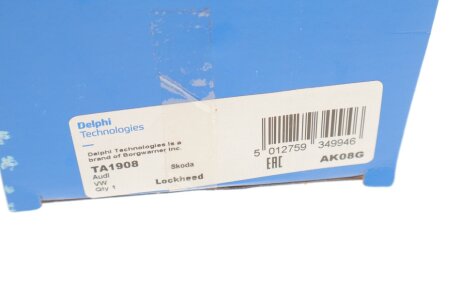 Наконечник рулевой тяги delphi TA1908