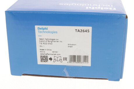 Наконечник рулевой тяги delphi TA2645