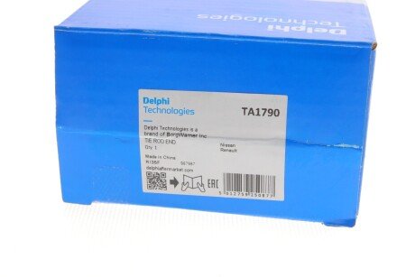Накінечник кермової тяги delphi TA1790