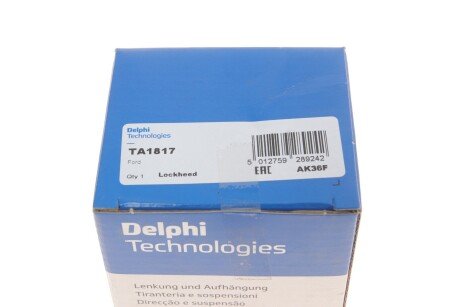 Накінечник кермової тяги delphi TA1817