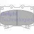 Передние тормозные колодки delphi LP1308