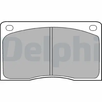 Передні тормозні (гальмівні) колодки Delphi LP132