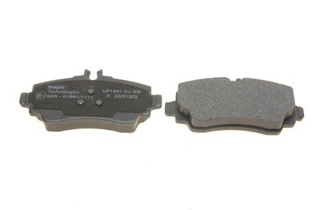 Передні тормозні (гальмівні) колодки delphi LP1401