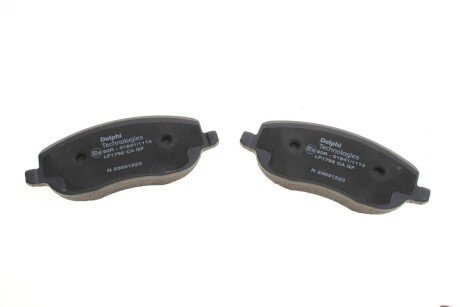 Передние тормозные колодки delphi LP1792