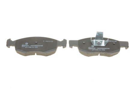 Передние тормозные колодки delphi LP1796