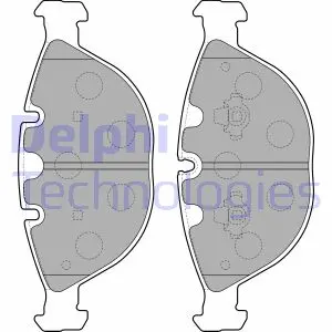Передние тормозные колодки delphi LP1798