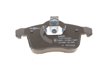 Передні тормозні (гальмівні) колодки delphi LP1861