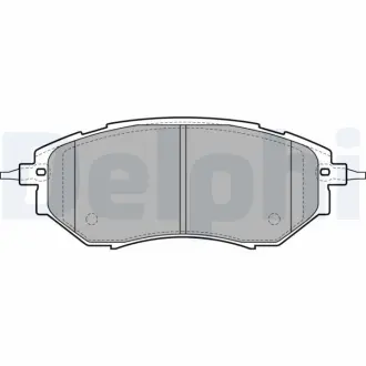 Передні тормозні (гальмівні) колодки Delphi LP1941