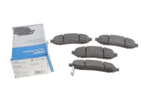 Передние тормозные колодки delphi LP2011