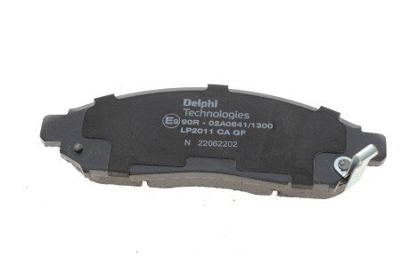 Передние тормозные колодки delphi LP2011