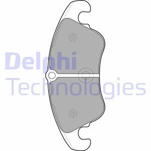 Передні тормозні (гальмівні) колодки delphi LP2077 на Ауди Q5