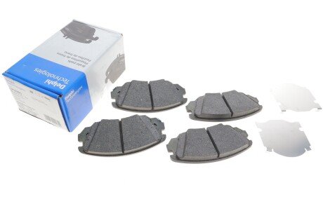 Передние тормозные колодки delphi LP2080