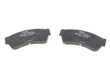 Передние тормозные колодки delphi LP2111