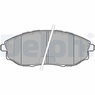 Передні тормозні (гальмівні) колодки delphi LP2183