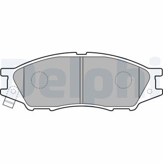 Передние тормозные колодки delphi LP2184