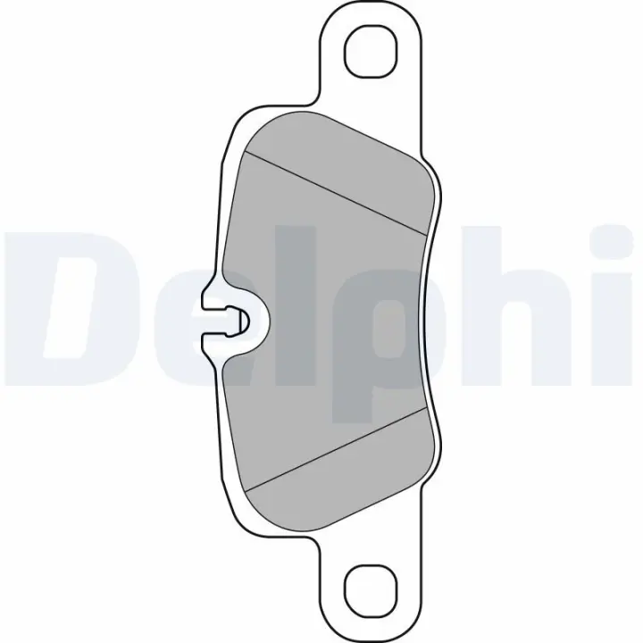Передние тормозные колодки delphi LP2237