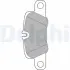 Передние тормозные колодки delphi LP2237
