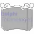 Передние тормозные колодки delphi LP2287