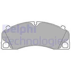 Передні тормозні (гальмівні) колодки Delphi LP2500